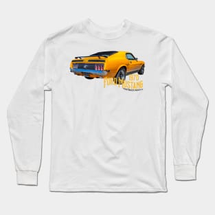 1970 Ford Mustang Mach 1 Fastback Long Sleeve T-Shirt